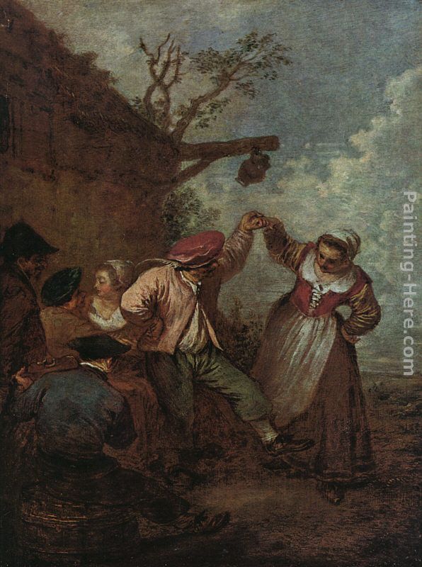 Jean-Antoine Watteau Peasant Dance